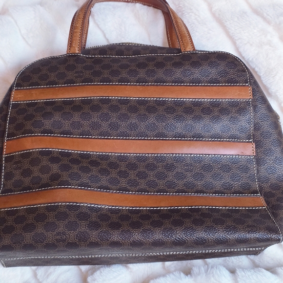 Celine handbag Macadam brown women's - Picture 2 of 12